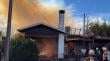 Incendio destruyó por completo vivienda en proceso de demolición en Puerto Montt