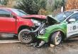 Conductor en estado de ebriedad colisionó vehículo de Carabineros en ruta a Antilhue