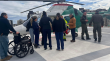 Rescatan en helicóptero a paciente de Cabildo que debía llegar a trasplante renal en Viña