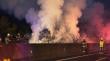 Bomberos controló incendio de camión con 31 mil litros de combustible en la Ruta 5 Sur