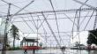 Carpa de la Semana del Salmón presentó daños menores por viento en Puerto Montt