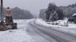 Cierran paso Samoré por acumulación de nieve y presencia de hielo negro