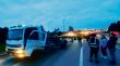 Camionero ebrio participó en pelea en plena ruta de acceso al puerto