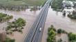 Alertan posible afectación de la Ruta 5 por crecida de río en Ñuble