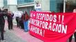 Mujeres desvinculadas del programa ProEmpleo protestaron en el frontis de la DPP Valparaíso
