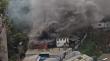 [VIDEO] Incendio afecta al menos dos viviendas en Valparaíso: se realizó un corte de energía