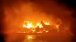 Incendio destruyó vivienda y dejó una persona lesionada en Villa Alegre de Frutillar