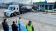 Camión de combustible bloqueó la calle Benavente de Puerto Montt tras problema en servicentro