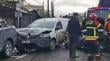 Colisión vehicular dejó dos personas lesionadas en avenida Angelmó de Puerto Montt