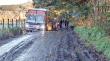 Denuncian el pésimo estado de caminos en zonas rurales de la provincia de Osorno tras temporales