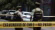 Carabinero atropellado por camión con encargo por robo resultó con fracturas de gravedad