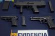 PDI detiene a cuatro personas por infracción a la Ley de Armas e incauta pistolas y una subametralladora en Traiguén y Lumaco