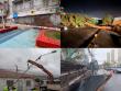 [VIDEO] Noche larga vivieron los iquiqueños:  fuertes vientos, tormentas, cortes de luz, voladuras de techumbres, árboles y postes caídos