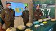 Carabineros decomisa 9 kilos de marihuana y dos de cocaína en sector Púa