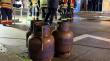 [FOTOS] Incendio en terraza del Bar Garden de Puerto Montt amenazó con propagarse a la cuadra completa