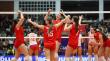 San Felipe recibió al ministro del Deporte durante el Mundial de Vóleibol Femenino Sub 17: Chile cayó ante Puerto Rico