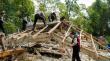 Más de medio centenar de muertos, 135 heridos y 5.000 evacuados por el terremoto indonesio