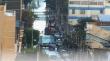 Seremi suspende tránsito por calle 21 de Mayo por peligrosa acumulación de agua lluvia en Antofagasta