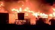 Dos casas destruidas, una con daños y cuatro familias daminificadas dejó un incendio en Calbuco