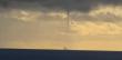 Reportan supuesta tromba marina y tormentas eléctricas frente a las costas de Antofagasta