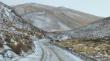 Inusual postal en Taltal: nieve cubrió rutas y mantuvo cerrado el acceso al Observatorio Paranal