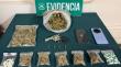 Detienen a dos sujetos que comercializaban droga y tenían arma y municiones en Alto Hospicio
