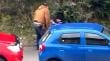 [VIDEO] Padre fue agredido en Puerto Montt tras ser chocado cuando iba a dejar a su bebé a la sala cuna