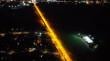 La Calera: puente 19 de Junio recupera su iluminación tras daños provocados por el sistema frontal