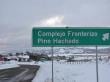 Pino Hachado permanece cerrado por nieve y hielo en la ruta hacia el límite con Chile