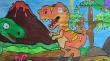 Niños de Quemchi recrearon el mundo de los dinosaurios en muestra educativa