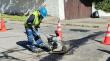 Intensifican plan de bacheos en calles de Viña del Mar tras paso de sistemas frontales