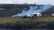 Una mujer fallecida y un lesionado grave dejó incendio en isla Cailín