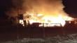 Incendio destruyó dos viviendas y dejó seis personas damnificadas cerca del poblado de La Tirana