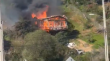 [VIDEO] Incendio en vivienda moviliza a servicios de emergencia en Papudo