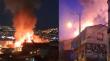 [VIDEO] Valparaíso: gran casona resultó afectada por un incendio en cerro Cordillera