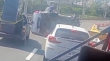Volcamiento en avenida España obliga a cortar tránsito hacia Viña del Mar
