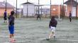 Cerca de 100 niños de Alerce reciben nueva indumentaria para sus entrenamientos de fútbol