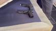 Cuatro detenidos, pistolas  y droga incautadas  durante allanamiento a vivienda en Arica