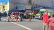 Persecución policial desde Viña del Mar termina en accidente en pleno centro de Valparaíso