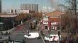 Incendio afecta a fábrica en pleno centro de Santiago: Se reportan cortes de tránsito