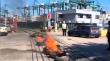 Protestas y barricadas bloquean los accesos al puerto de San Antonio tras serie de despidos en DP World