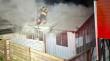 Riña en Alerce terminó tres detenidos y posterior incendio de una casa