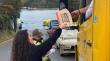Fiscalizan vehículos y realizan inspección canina en Cruce Canal de Dalcahue por Fiestas Patrias