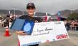 Tradicional carrera de garzones: Miguel Martínez y Paz Rodríguez resultaron vencedores