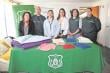Gendarmería Los Ríos entregó insumos textiles a la Fundación Oncosur