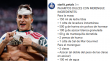Wanderinos llenan de recetas y payas redes sociales del Real Madrid tras derrota en el Santiago Bernabéu