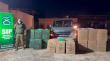 [VIDEO] Carabineros detuvo a conductor que transportaba más de 65 mil cajetillas de contrabando en Pozo Almonte