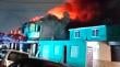 Incendio consumió dos viviendas en El Boro en Alto Hospicio