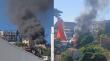 [VIDEO] Controlan incendio en vivienda de Valparaíso: una persona resultó lesionada