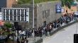 Último día de la feria laboral reúne a cientos de postulantes y genera larga fila en Viña del Mar